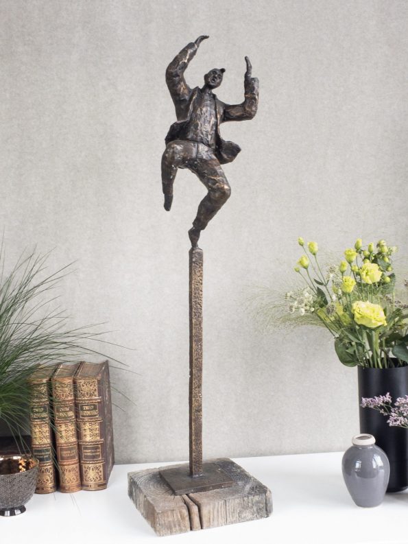 OPTIMISTEN - ægte bronze