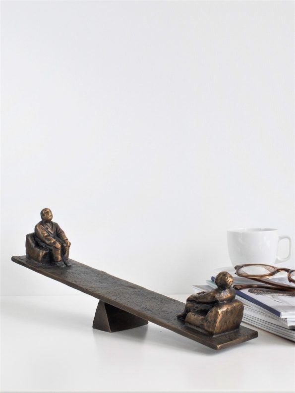 MOMENTUM - ægte bronze