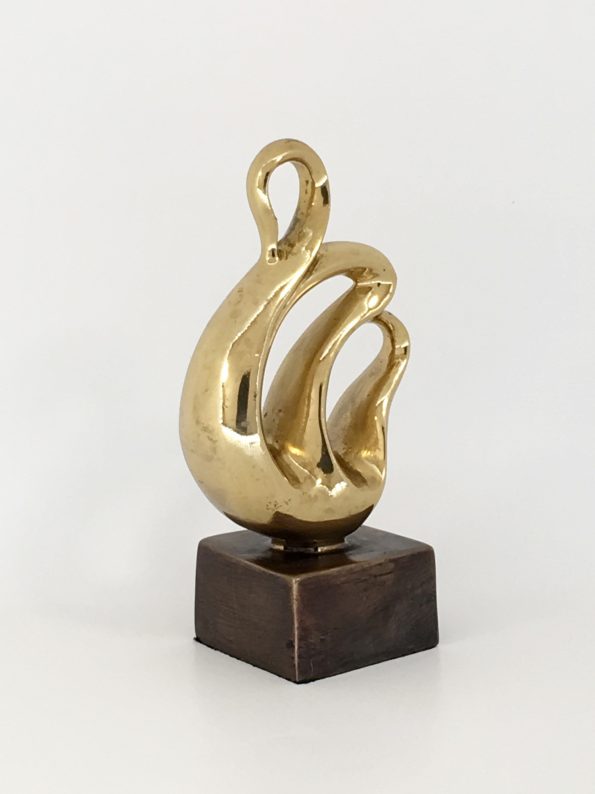 THE SWAN - ægte messing
