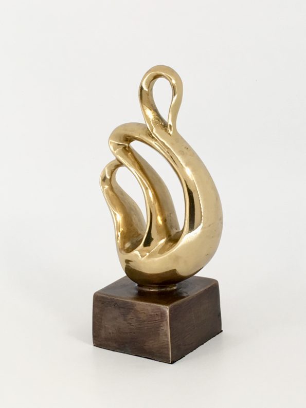 THE SWAN - ægte messing