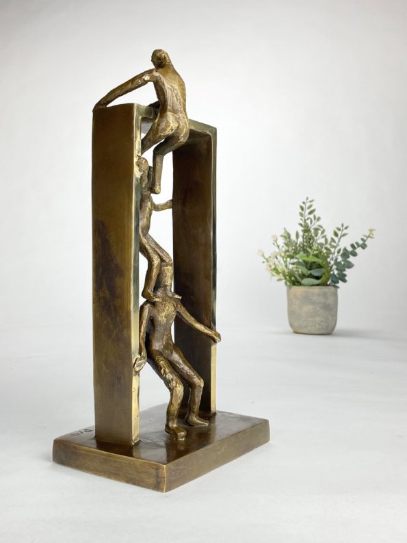 SAMMEN NÅR VI LÆNGST - ægte bronze