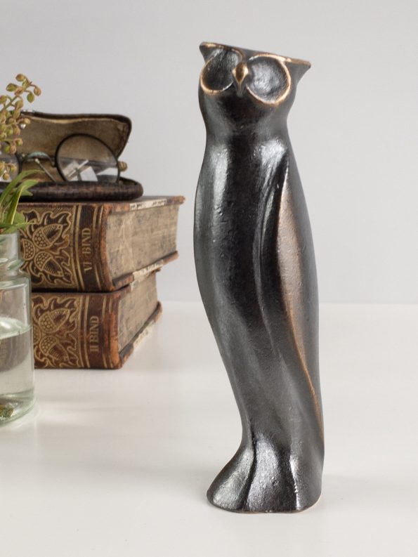 UGLEN - VISDOM OG INDSIGT - ægte bronze