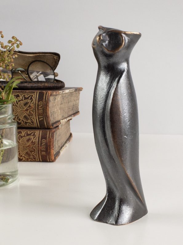 UGLEN - VISDOM OG INDSIGT - ægte bronze