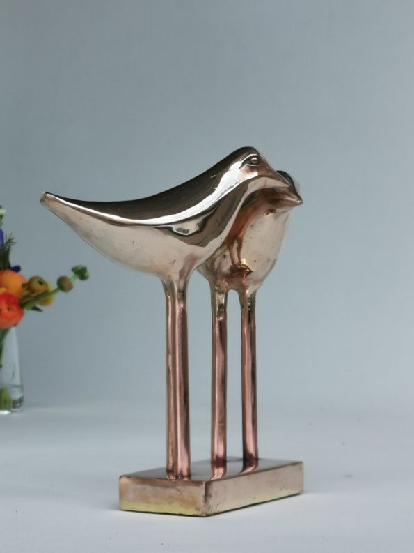 LOVE BIRDS - ægte bronze