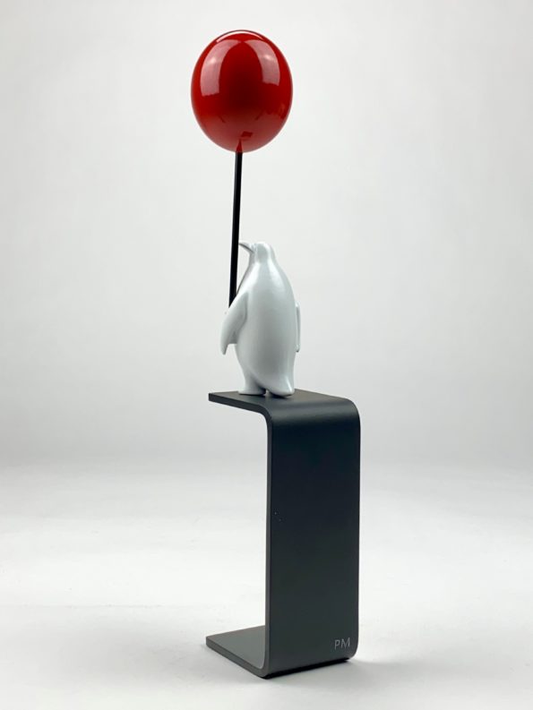 ET HAV AF MULIGHEDER - rød ballon