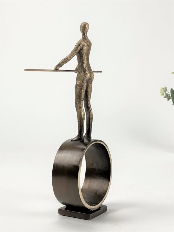 OMDREJNINGSPUNKT - ægte bronze