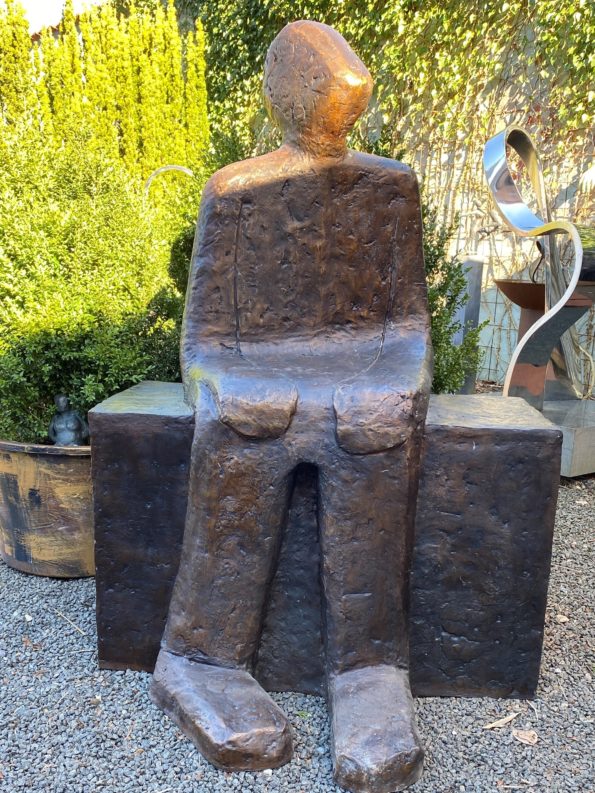 NYE HORISONTER - i kæmpe udgave - ægte bronze