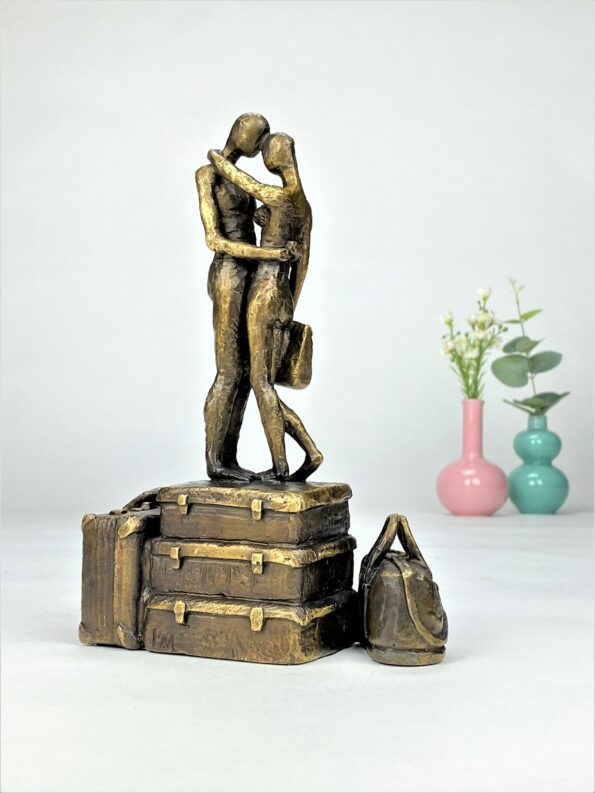 FÆLLES FREMTID - ægte bronze
