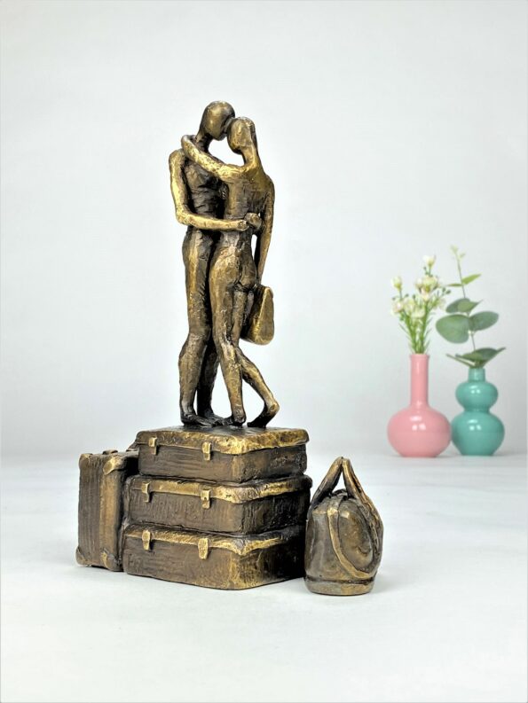 FÆLLES FREMTID - ægte bronze