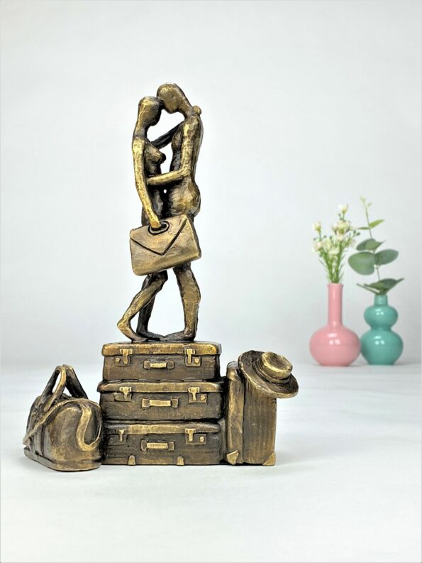 FÆLLES FREMTID - ægte bronze