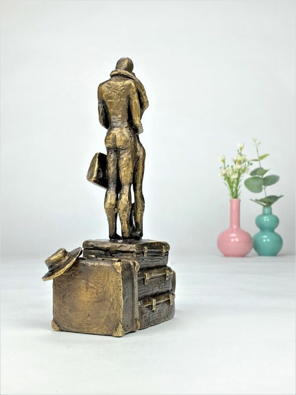 FÆLLES FREMTID - ægte bronze