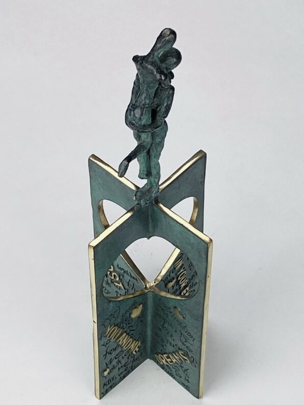 THE WALL OF LOVE - TOGETHER - ægte bronze