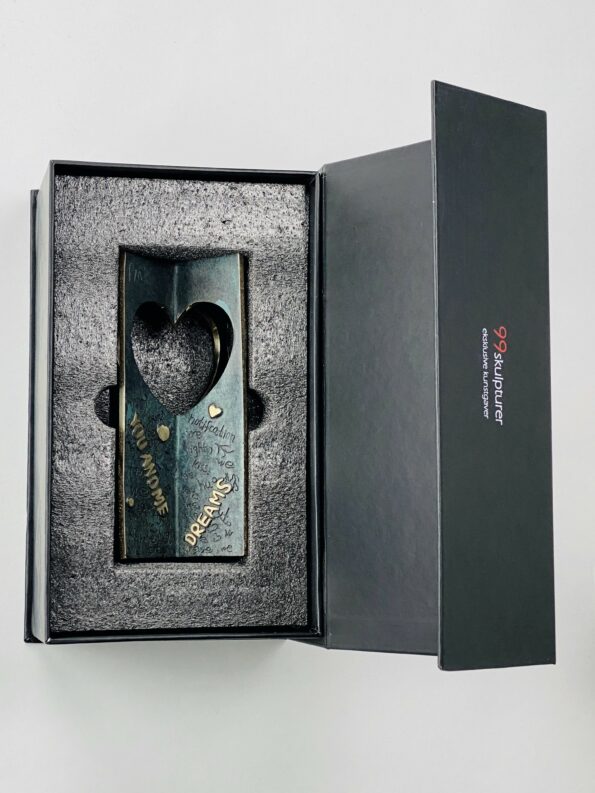 THE WALL OF LOVE - ægte bronze