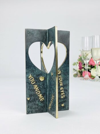 THE WALL OF LOVE - ægte bronze