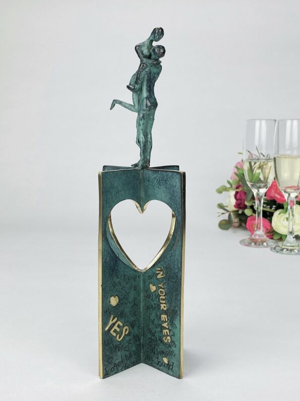 THE WALL OF LOVE - TOGETHER - ægte bronze