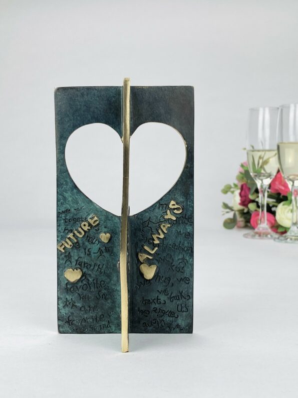 THE WALL OF LOVE - ægte bronze