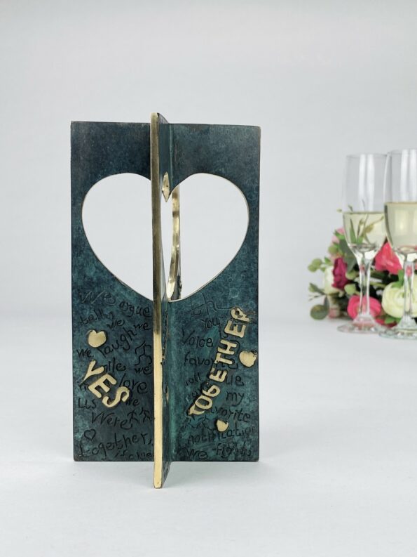 THE WALL OF LOVE - ægte bronze