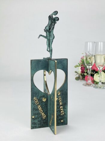 THE WALL OF LOVE - TOGETHER - ægte bronze