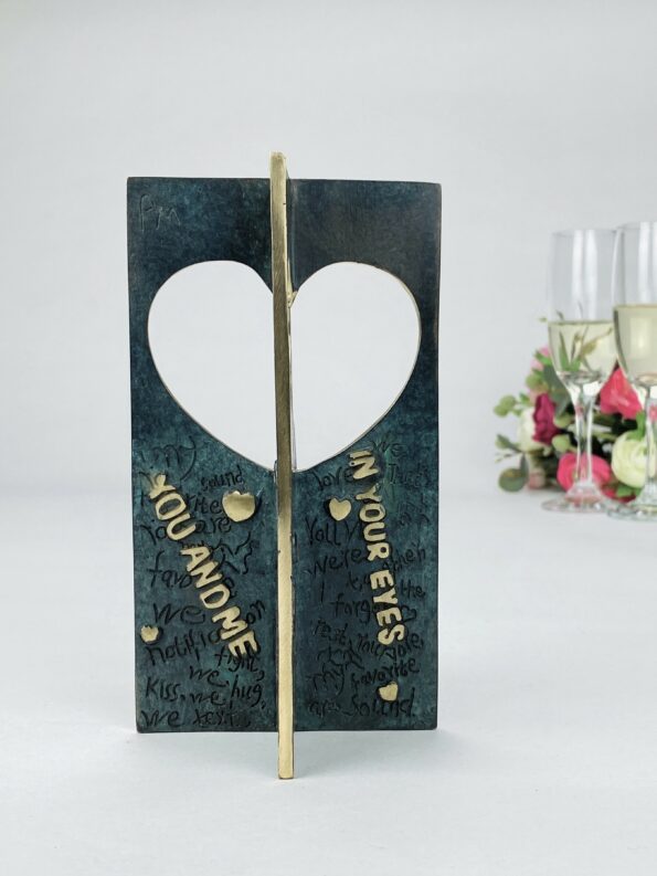 THE WALL OF LOVE - ægte bronze