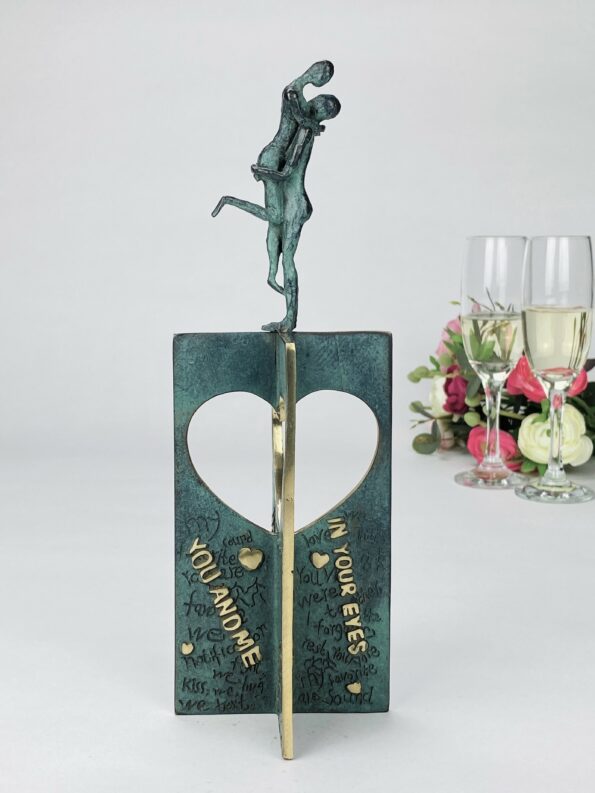 THE WALL OF LOVE - TOGETHER - ægte bronze