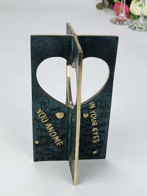THE WALL OF LOVE - ægte bronze